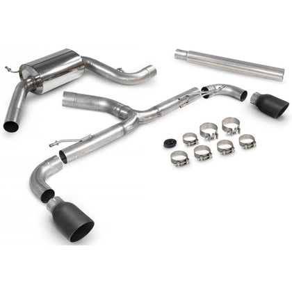 Scorpion Resonated Predator Cat-Back System - VW Scirocco R - Daytona Ceramic
