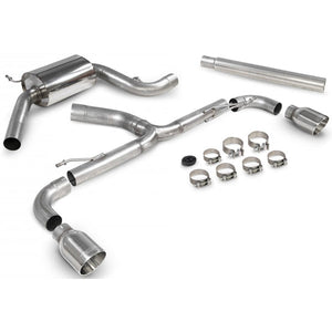 Scorpion Resonated Predator Cat-Back System - VW Scirocco R - Daytona