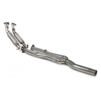 Scorpion Twin DE-CAT Section - VW MK5 Golf R32