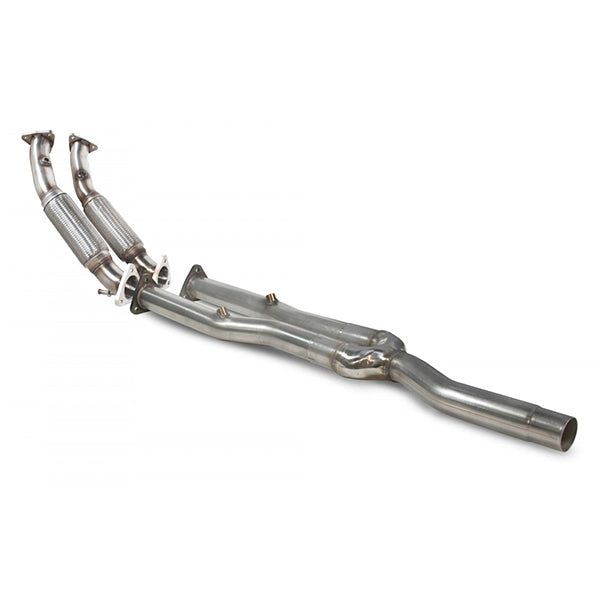 Scorpion Twin DE-CAT Section - VW MK5 Golf R32
