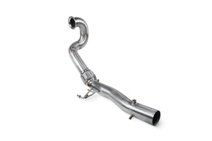 Scorpion de-cat downpipe til Volkswagen Polo GTI AW, set skråt bagfra