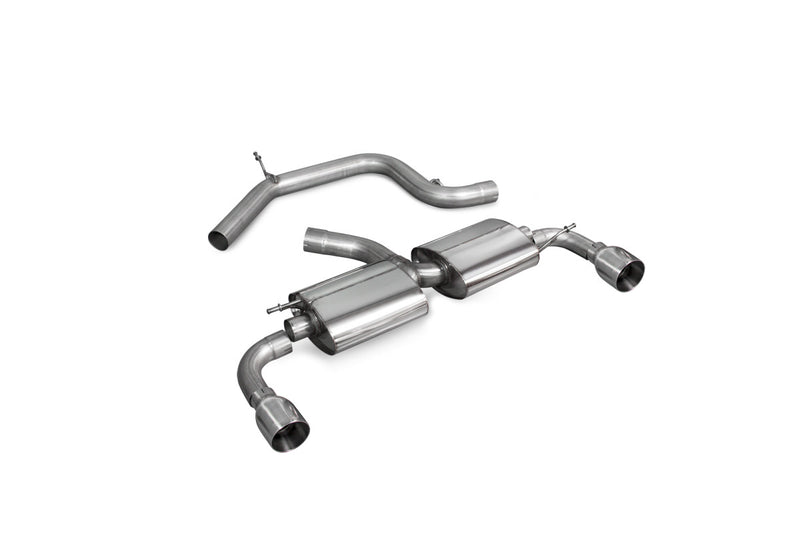 Scorpion cat-back udstødning til VW MK6 Golf GTI – ikke-resoneret, Daytona, kit_top