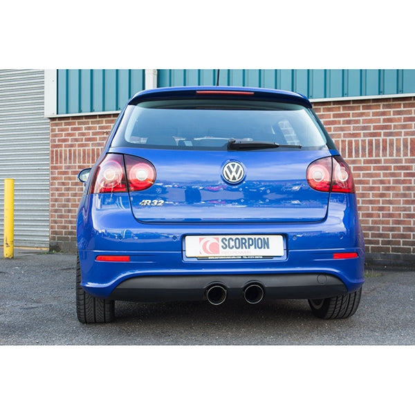 Scorpion Non-Resonated Cat-Back System - VW MK5 Golf R32 - Daytona