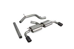 Scorpion cat-back udstødning til VW Scirocco R – ikke-resoneret, Ascari, kit_top