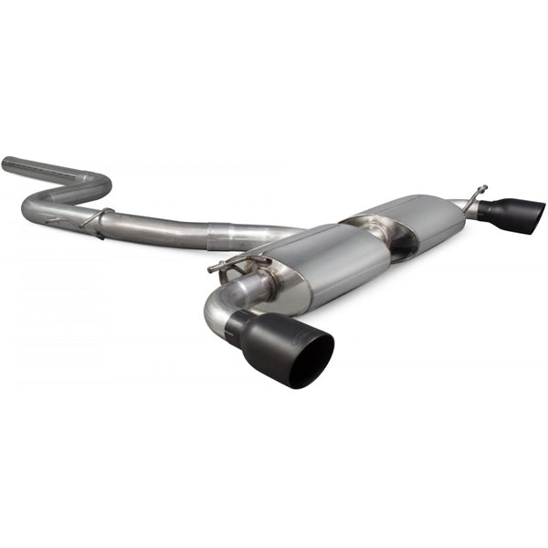 Scorpion Non-Resonated Cat-Back System - VW Scirocco R - Daytona Ceramic