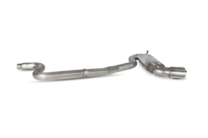Scorpion cat-back udstødning til VW MK5 Golf GTI & Edition 30, set fra siden