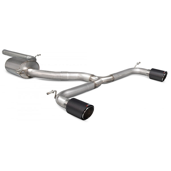 Scorpion Non-Resonated Cat-Back System - VW MK7 Golf GTI (Including Clubsport & Clubsport S) - Ascari