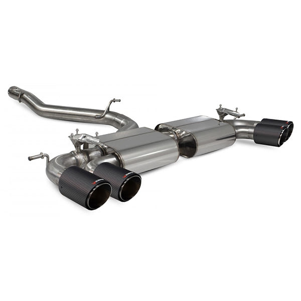 Scorpion Non-Resonated Cat-Back System With Electronic Valves - VW MK7 Golf R (Pre Facelift) - Ascari
