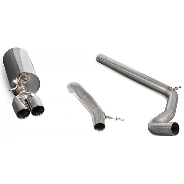 Scorpion Non-Resonated Cat Back System - VW Polo GTI 6C - Daytona (Twin)