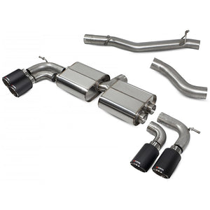 Scorpion Non-Resonated Cat/GPF Back System Non Valved - VW MK7.5 Golf R - Ascari
