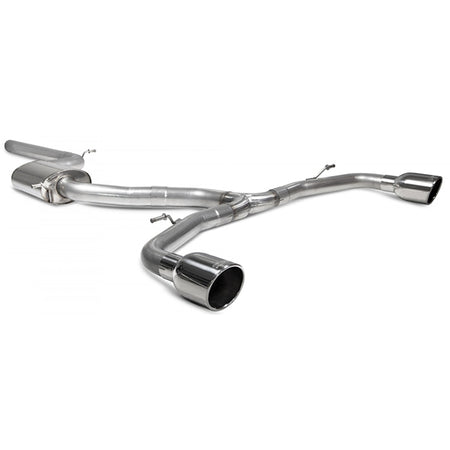 Scorpion Non-Resonated GPF-Back System - VW MK8 Golf GTI - Indy