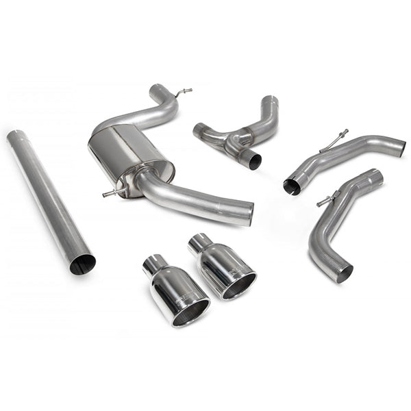 Scorpion Non-Resonated GPF-Back System - VW MK8 Golf GTI - Indy