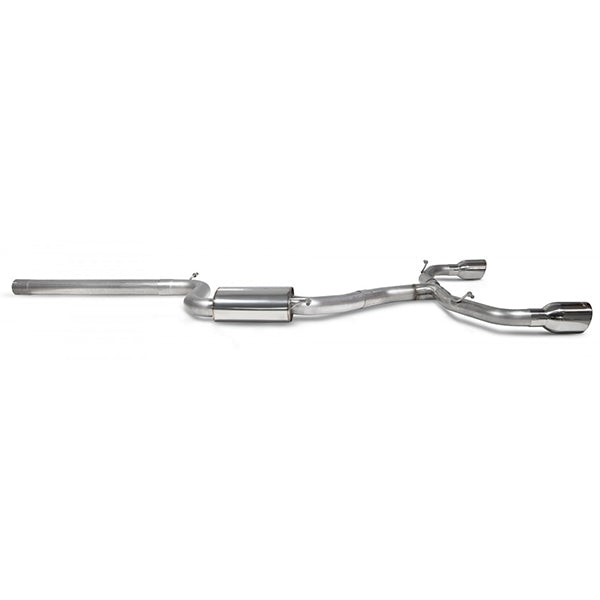 Scorpion Non-Resonated GPF-Back System - VW MK8 Golf GTI - Indy