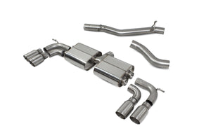 Scorpion GPF-back udstødning til VW MK8 Golf R – ikke-resoneret, Daytona, kit_top