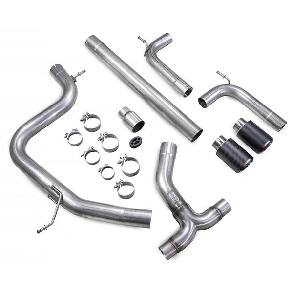Scorpion Non-Resonated CAT-Back System - Ascari (Twin)