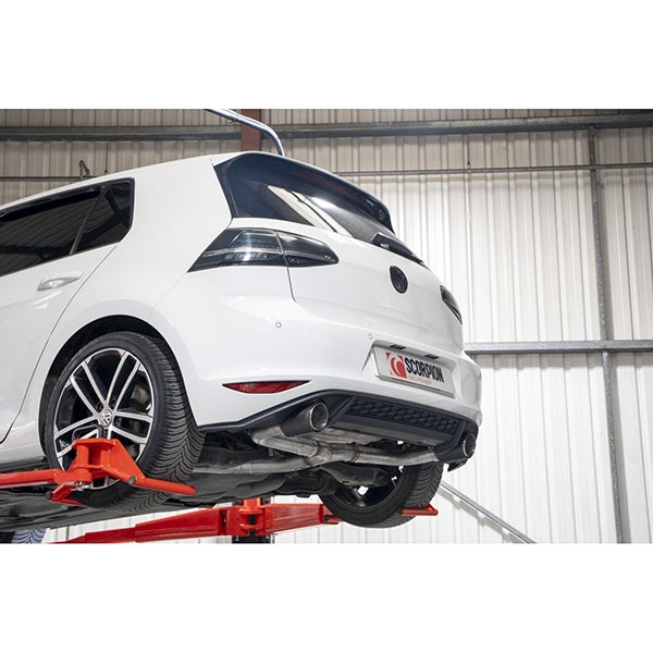 Scorpion Non-Resonated CAT-Back System - Ascari (Twin)