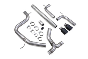Scorpion cat-back udstødning til VW Golf MK7 GTD – ikke-resoneret, Daytona Ceramic, kit_top
