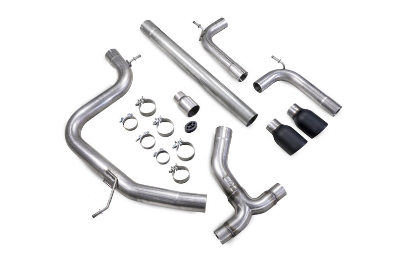Scorpion cat-back udstødning til VW Golf MK7 GTD – ikke-resoneret, Daytona Ceramic, kit_top
