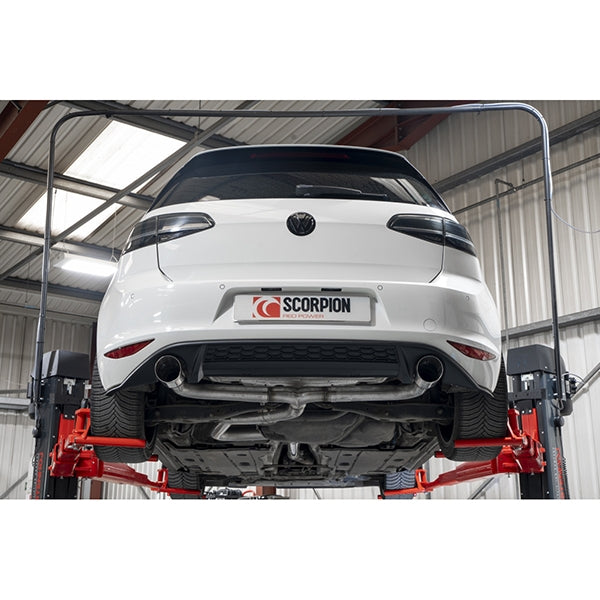 Scorpion Non-Resonated CAT-Back System - Daytona (Twin)