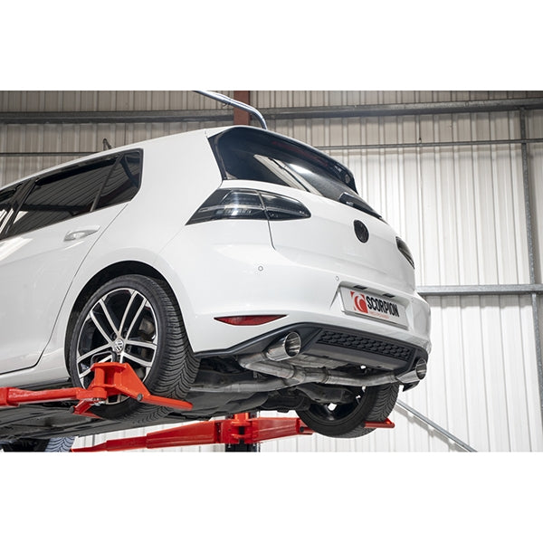 Scorpion Non-Resonated CAT-Back System - Daytona (Twin)