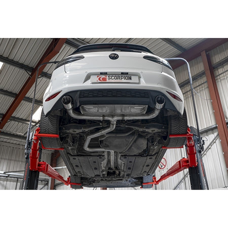 Scorpion Non-Resonated CAT-Back System - Daytona (Twin)