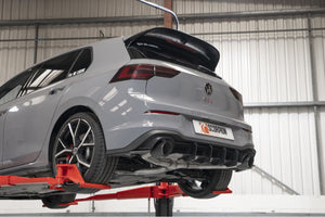 Scorpion GPF-back udstødning til VW MK8 Golf GTI Clubsport, Ascari, set fra siden
