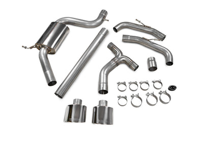 Scorpion GPF-back udstødning til VW MK8 Golf GTI Clubsport, EVO, kit_top