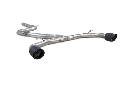 Scorpion GPF-back udstødning til VW MK8 Golf GTI Clubsport, Ascari, set skråt bagfra