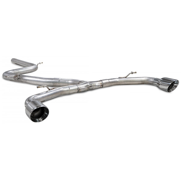 Scorpion Non-Resonated Predator GPF-Back System - VW MK8 Golf GTI Clubsport - Daytona