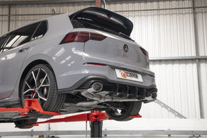 Scorpion GPF-back udstødning til VW MK8 Golf GTI Clubsport, EVO, set fra siden