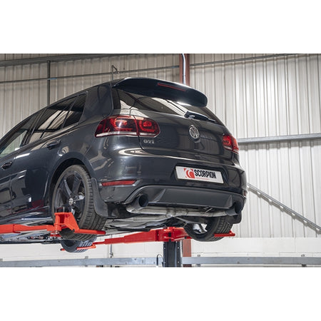 Scorpion Non-Resonated Predator Cat-Back System - VW MK6 Golf GTI - Daytona Ceramic