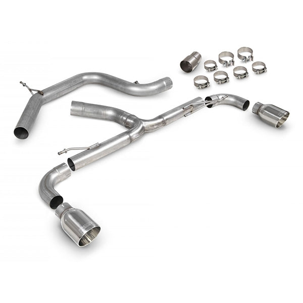 Scorpion Non-Resonated Predator Cat-Back System - VW MK6 Golf GTI - Daytona