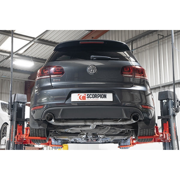 Scorpion Non-Resonated Predator Cat-Back System - VW MK6 Golf GTI - Daytona