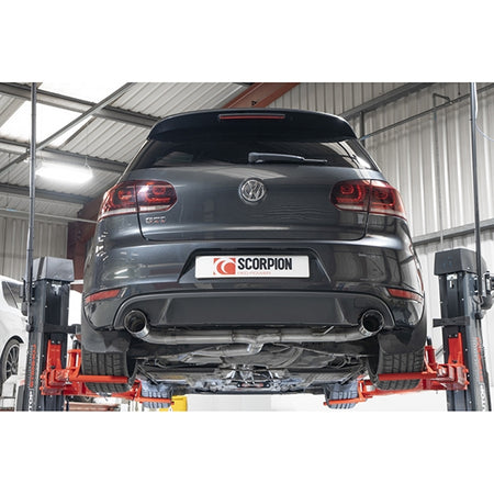 Scorpion Non-Resonated Predator Cat-Back System - VW MK6 Golf GTI - Daytona
