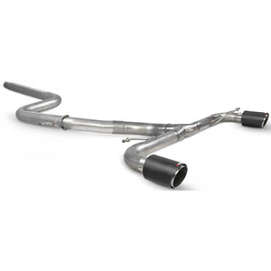Scorpion Non-Resonated Predator Cat-Back System - VW Scirocco R - Ascari