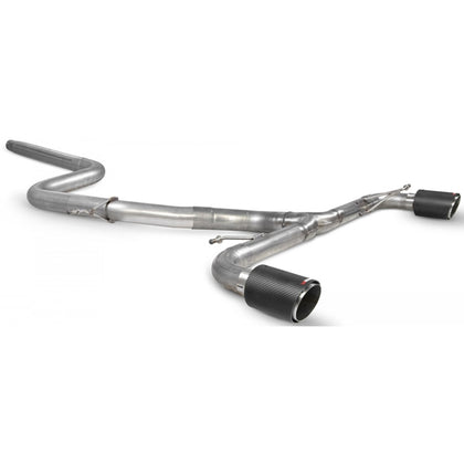 Scorpion Non-Resonated Predator Cat-Back System - VW Scirocco R - Ascari