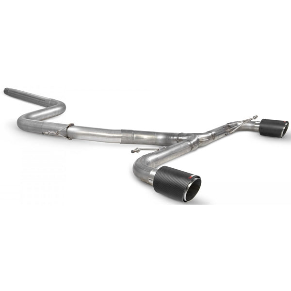 Scorpion Non-Resonated Predator Cat-Back System - VW Scirocco R - Ascari