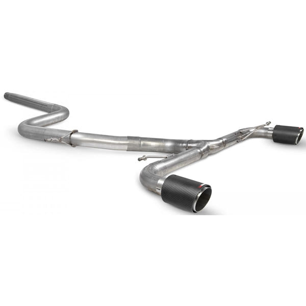 Scorpion Non-Resonated Predator Cat-Back System - VW Scirocco R - Ascari