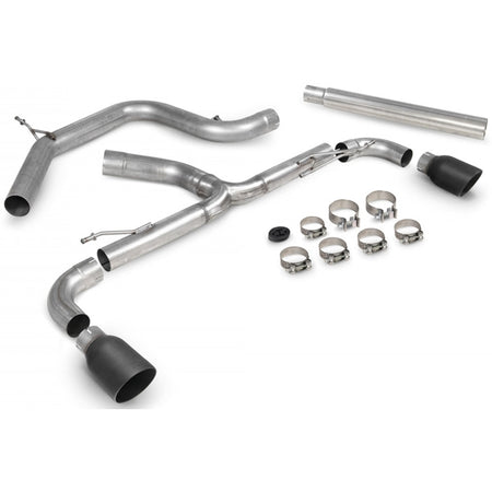 Scorpion Non-Resonated Predator Cat-Back System - VW Scirocco R - Daytona Ceramic