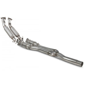 Scorpion Twin High Flow Sports Catalyst - VW MK5 Golf R32