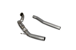 Scorpion downpipe med sportskatalysator til Audi S3, hele sættet