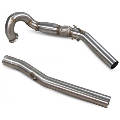 Scorpion Downpipe With Sports Catalyst (GPF Removed) - Seat Leon