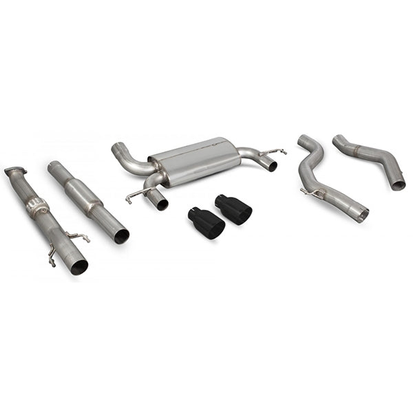 Scorpion Resonated Cat-Back System - Opel Corsa E VXR - Daytona Ceramic