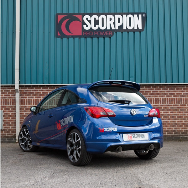 Scorpion Resonated Cat-Back System - Opel Corsa E VXR - Daytona (Twin)