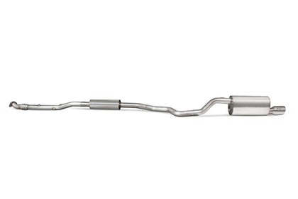 Scorpion cat-back udstødning til Opel Corsa E 1.4 (Non Turbo), Daytona, set fra siden