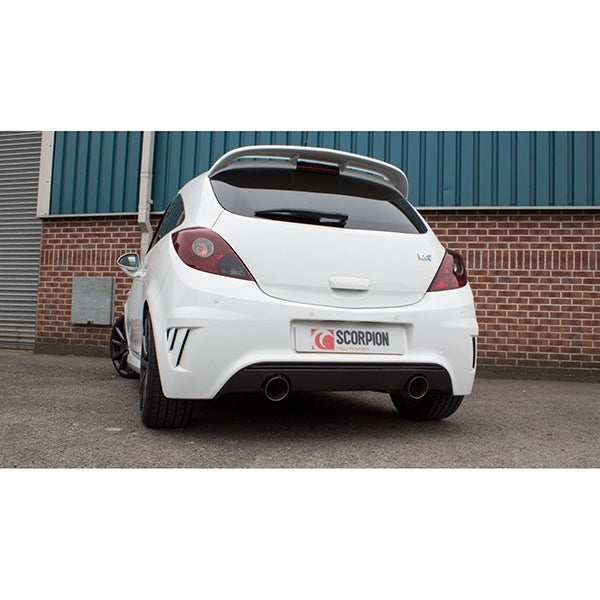 Scorpion Rear Silencer - Opel Corsa D VXR Nurburgring - Daytona - Daytona