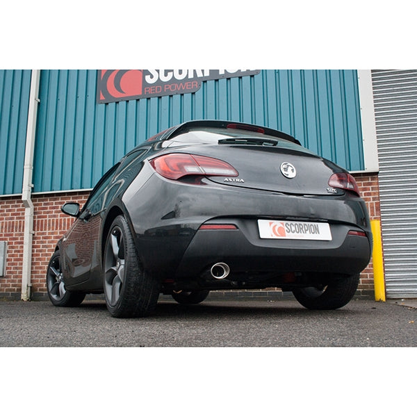 Scorpion Non-Resonated Cat-Back System - Opel Astra J GTC 1.4 Turbo - EVO