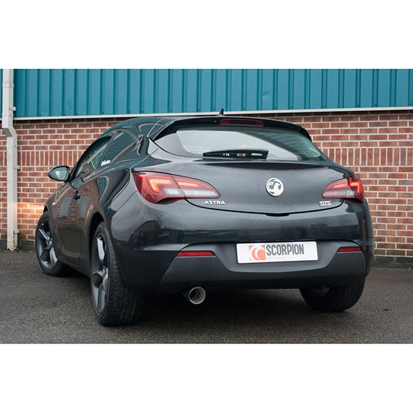 Scorpion Non-Resonated Secondary Cat-Back System - Opel Astra J GTC 1.6 Turbo - Daytona