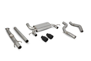 Scorpion cat-back udstødning til Opel Corsa E VXR – ikke-resoneret, Daytona Ceramic, kit_top