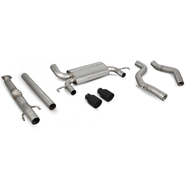 Scorpion Non-Resonated Cat-Back System - Opel Corsa E VXR - Daytona Ceramic